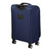 High-End Dark Blue Nylon Soft Luggage