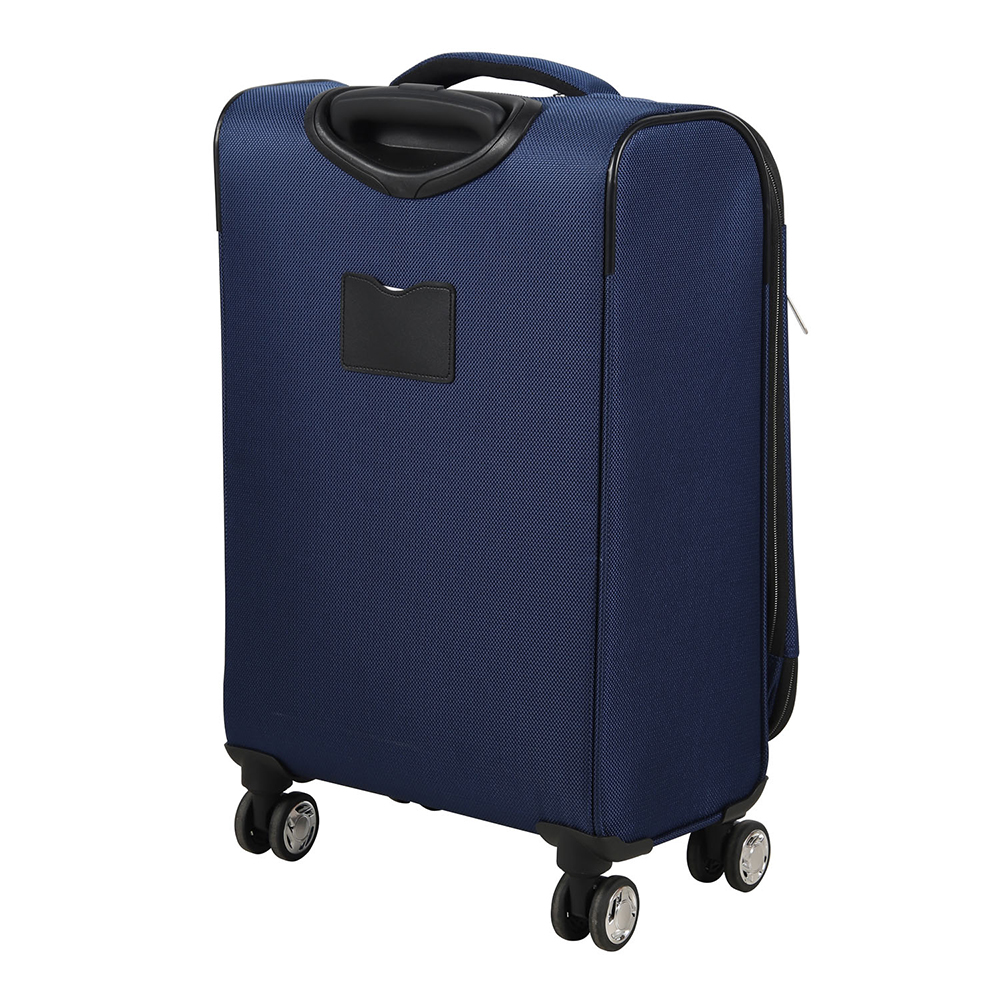 High-End Dark Blue Nylon Soft Luggage
