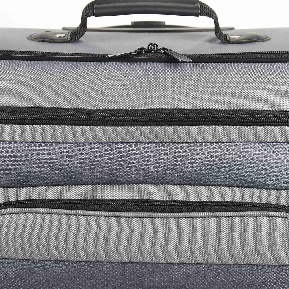 Star Point Color-Block Soft Luggage